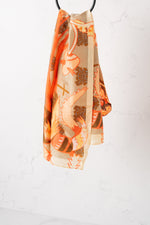 Greek 'Manitaria' Silk Scarf