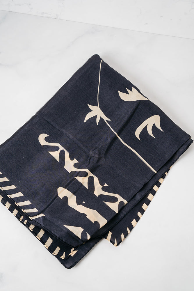 Greek 'Seductress' Silk Scarf