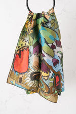 Greek 'Dasos' Silk Scarf